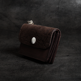 【2026 MOTOR SPECIAL】RW10 エレファント × マットバケッタ ≪ESPRESSO BROWN≫ トラッカーズミニウォレット