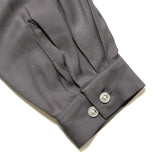 RCL62 ≪GRAY≫ "MOTOR NEW VINTAGE" RAYON LONG SLEEVE OPEN COLLAR SHIRTSレーヨン開襟長袖シャツ