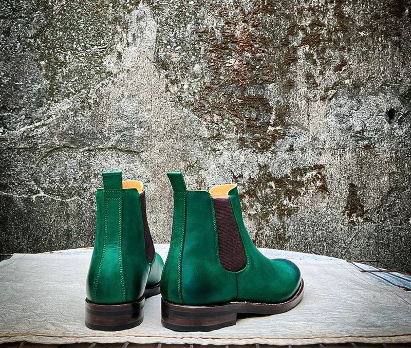 【LIMITED COLOR】#2920 LATIGO SIDE GORE BOOTS EVER GREEN サイドゴアブーツ エヴァーグリーン