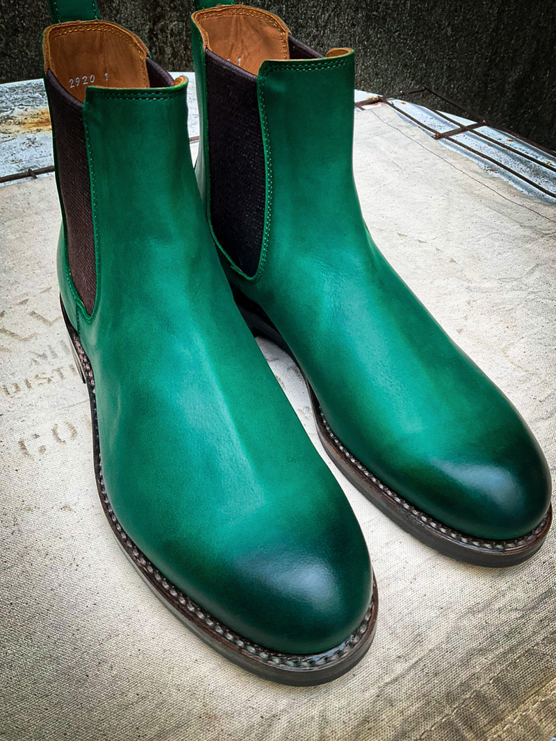 【LIMITED COLOR】#2920 LATIGO SIDE GORE BOOTS EVER GREEN サイドゴアブーツ エヴァーグリーン
