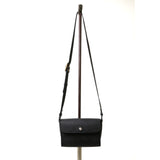 【2025SS COLLECTION】BAG71 ≪BLACK≫ ITALIAN COW LEATHER FLAP MINI SHOULDER フラップミニショルダーバッグ