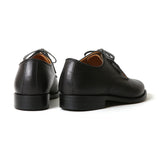 【2026 NEW COLLECTION】#2150 ≪BLACK≫ ITALIAN HORSE PLAIN TOE SHOES イタリアンホースプレーントゥシューズ※ハーフラバー装着済み