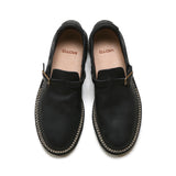 【2025 NEW COLLECTION】#7073 ≪BLACK≫ ITALIAN COW BELT SLIPON ベルトスリッポン