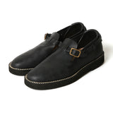 【2025 NEW COLLECTION】#7073 ≪BLACK≫ ITALIAN COW BELT SLIPON ベルトスリッポン