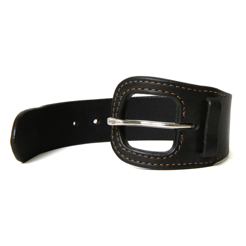 【2025 NEW COLLECTION】BRC-11 ≪BLACK≫ ITALIAN COW LEATHER SINGLE BRACELET イタリアンカウレザーシングルブレスレット