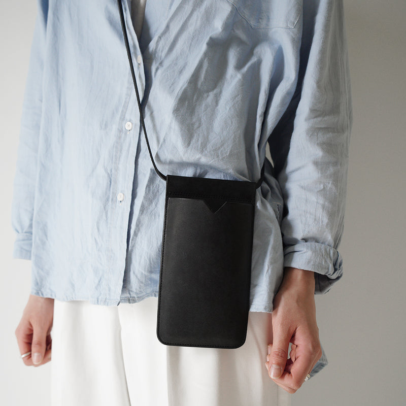 【LIMITED】PS1 ≪BLACK≫SMARTPHONE SHOULDER CASE / スマホショルダーケース