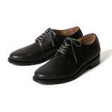 【2026 NEW COLLECTION】#2150 ≪BLACK≫ ITALIAN HORSE PLAIN TOE SHOES イタリアンホースプレーントゥシューズ※ハーフラバー装着済み