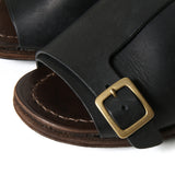 【2026 NEW COLLECTION】#16501 ≪BLACK≫ DOUBLE BUCKLE SANDAL ダブルバックルサンダル