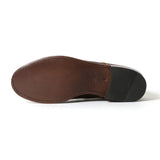【2026 NEW COLLECTION】#2150 ≪BROWN≫ ITALIAN HORSE PLAIN TOE SHOES イタリアンホースプレーントゥシューズ※ハーフラバー装着済み