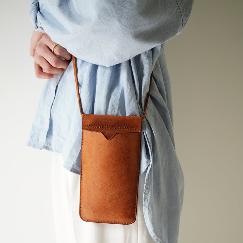 【LIMITED】PS1 ≪BROWN≫SMARTPHONE SHOULDER CASE / スマホショルダーケース