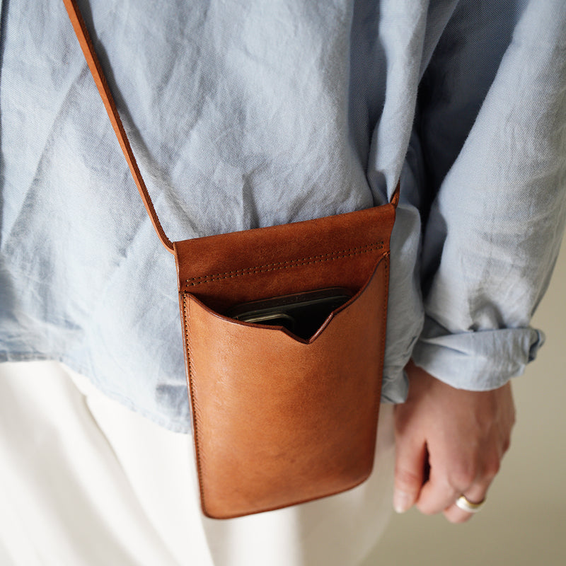 【LIMITED】PS1 ≪BROWN≫SMARTPHONE SHOULDER CASE / スマホショルダーケース
