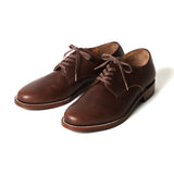 【2026 NEW COLLECTION】#2150 ≪BROWN≫ ITALIAN HORSE PLAIN TOE SHOES イタリアンホースプレーントゥシューズ※ハーフラバー装着済み