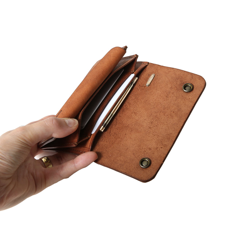 【2025 MOTOR SPECIAL】RW8 エレファント × マットバケッタ ≪NATURAL≫ トラッカーズミドルウォレット