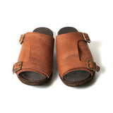 【2026 NEW COLLECTION】#16501 ≪BROWN≫ DOUBLE BUCKLE SANDAL ダブルバックルサンダル