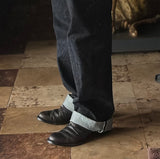 【2026 NEW COLLECTION】#2150 ≪BLACK≫ ITALIAN HORSE PLAIN TOE SHOES イタリアンホースプレーントゥシューズ※ハーフラバー装着済み