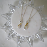 【LIMITED】25W-N02 「growing eight」∞ネックレス 2.Sパーツ 縦