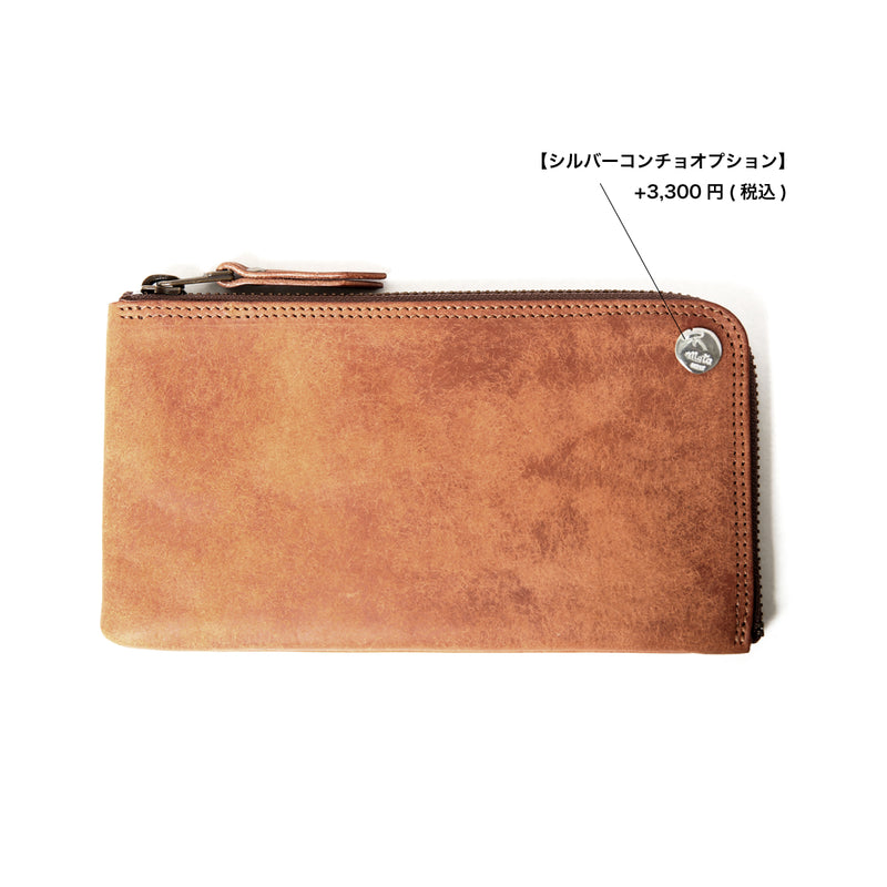 【2024SS COLLECTION】MOTO FW5R L ZIP LONG WALLET / Lジップロングウォレット