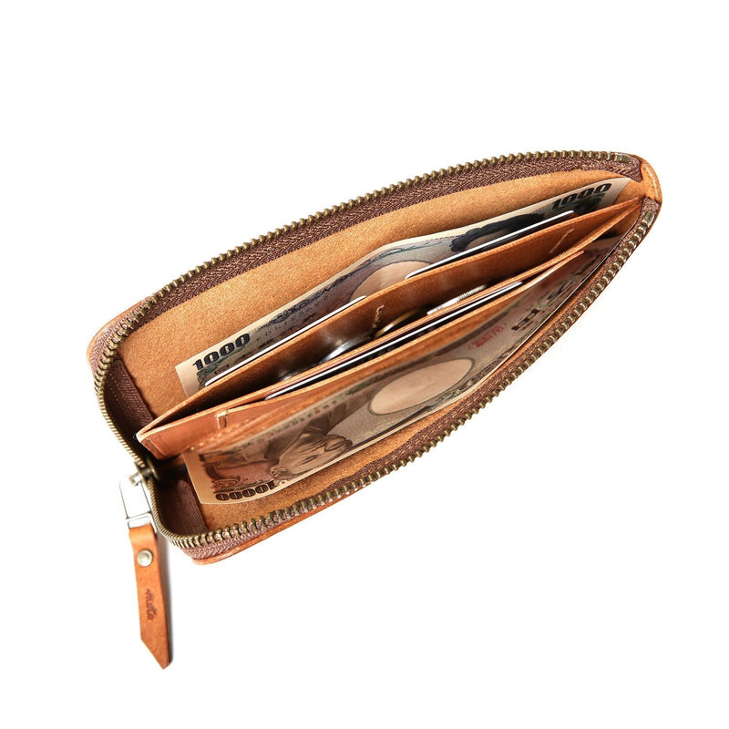 【2025 SPECIAL】FW5 藍染パイソン × ブライドルレザー L字ファスナーロングウォレット