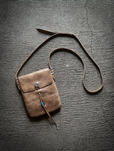 【2025 NEW COLLECTION】RBAG112 ≪NATURAL≫ "MOTOR NEW VINTAGE" KUDU SHOULDER BAG SMALL クーズーショルダーバッグ スモール