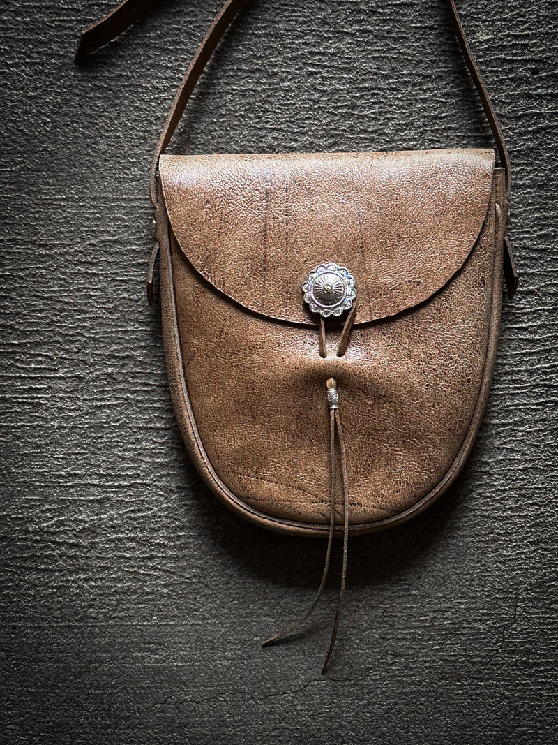 【2025 NEW COLLECTION】RBAG111 ≪NATURAL≫ "MOTOR NEW VINTAGE" KUDU SHOULDER BAG MIDDLE クーズーショルダーバッグ ミドル