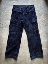 【2025SS COLLECTION】WSBTM10 ≪NAVY≫ "MOTOR NEW VINTAGE" WASHABLE HORSE ROUGHOUT CARGO PANTS ウォッシャブルホースラフアウト カーゴパンツ