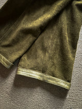 【2025SS COLLECTION】WSBTM10 ≪OLIVE≫ "MOTOR NEW VINTAGE" WASHABLE HORSE ROUGHOUT CARGO PANTS ウォッシャブルホースラフアウト カーゴパンツ