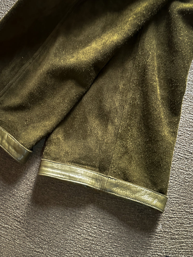 【2025SS COLLECTION】WSBTM10 ≪OLIVE≫ "MOTOR NEW VINTAGE" WASHABLE HORSE ROUGHOUT CARGO PANTS ウォッシャブルホースラフアウト カーゴパンツ