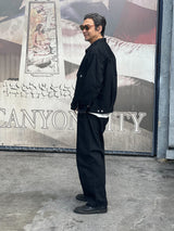 【2025SS COLLECTION】RCL6B ≪BLACK≫ "MOTOR NEW VINTAGE"  BLACK DENIM JACKET ブラックデニムジャケット