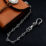RWSC3 RIBBON PARTS WALLET CHAIN (ARABESQUE) , SMALL /  唐草小リボン ウォレットチェーン