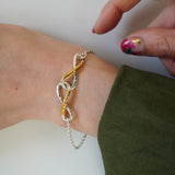 【LIMITED】25W-B03 「growing eight」∞ブレスレット 3.SSパーツ