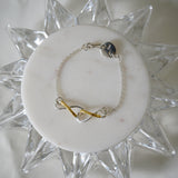 【LIMITED】25W-B03 「growing eight」∞ブレスレット 3.SSパーツ