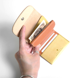【2026 SUMMER COLLECTION】W10R ≪SUNSHINE YELLOW≫ COMPACT WALLET / コンパクトウォレット (コピー)
