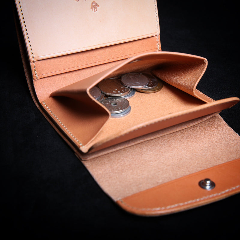 【2025 SPECIAL】W10 墨染めパイソン × 墨染めコードバン コンパクトウォレット