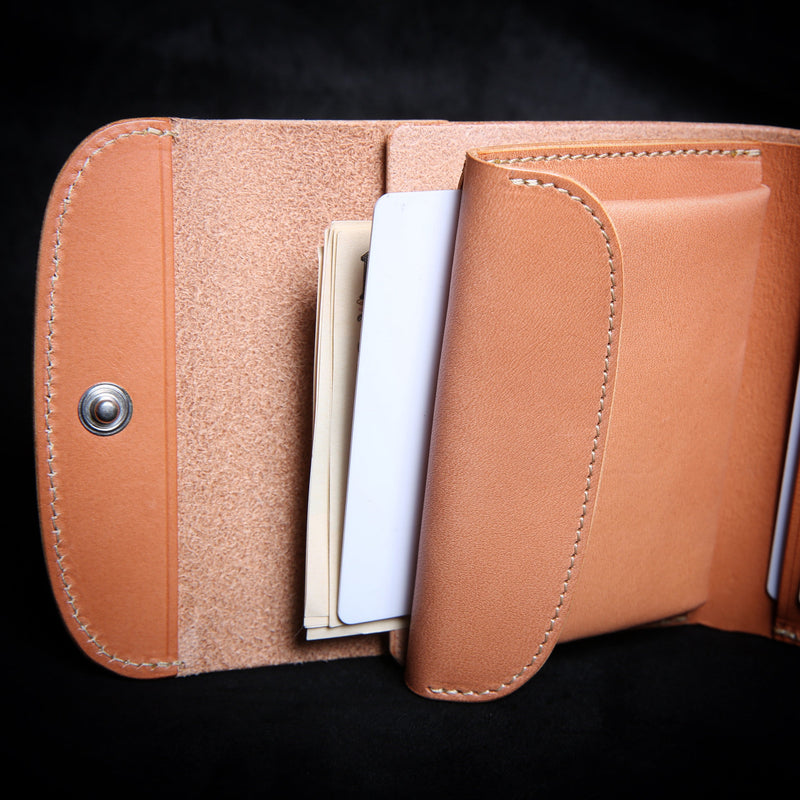 【2025 SPECIAL】W10 墨染めパイソン × 墨染めコードバン コンパクトウォレット