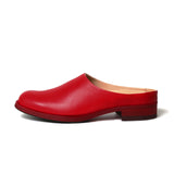 #3073 LADIES LEATHER SLIP-ON SANDAL  レディース　レザースリッポンサンダル