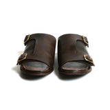 #1650 HORWEEN LATIGO DOUBLE BUCKLE SANDAL  ラティーゴ　ダブルバックルサンダル