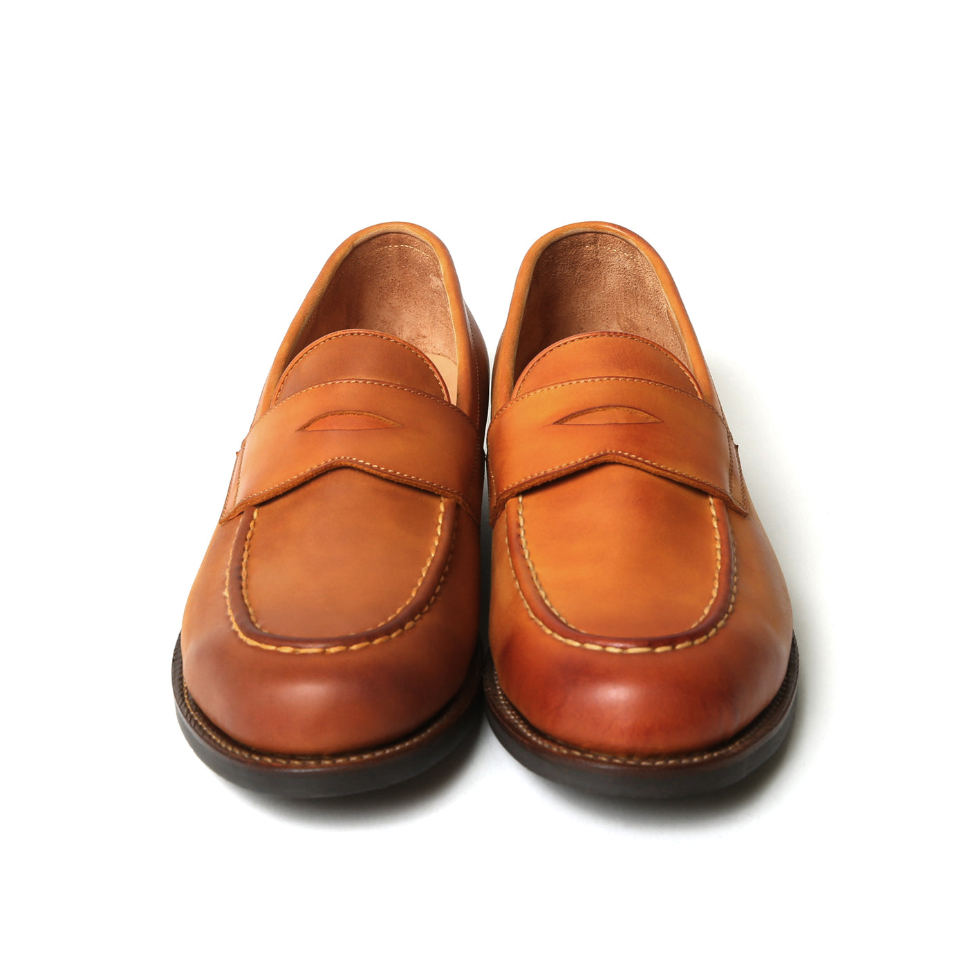 2503 ≪LIGHT BROWN≫ HORWEEN LATIGO PENNY LOAFERS ホーウィン