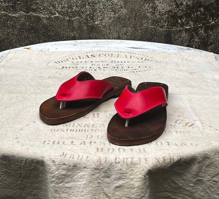 #16394  ITALIAN LEATHER  THONGSANDAL  イタリアンレザートングサンダル