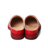 #3073 LADIES LEATHER SLIP-ON SANDAL  レディース　レザースリッポンサンダル