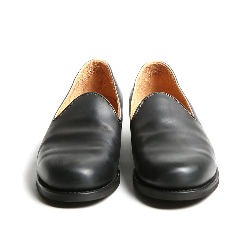 #2511 ≪BLACK≫ HORWEEN LATIGO SLIP-ON ホーウィンラティーゴ スリッポン