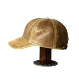 【2023AW COLLECTION】"MOTOR NEW VINTAGE" KUDU LEATHER BASEBALL CAP クーズーレザー ベースボールキャップ