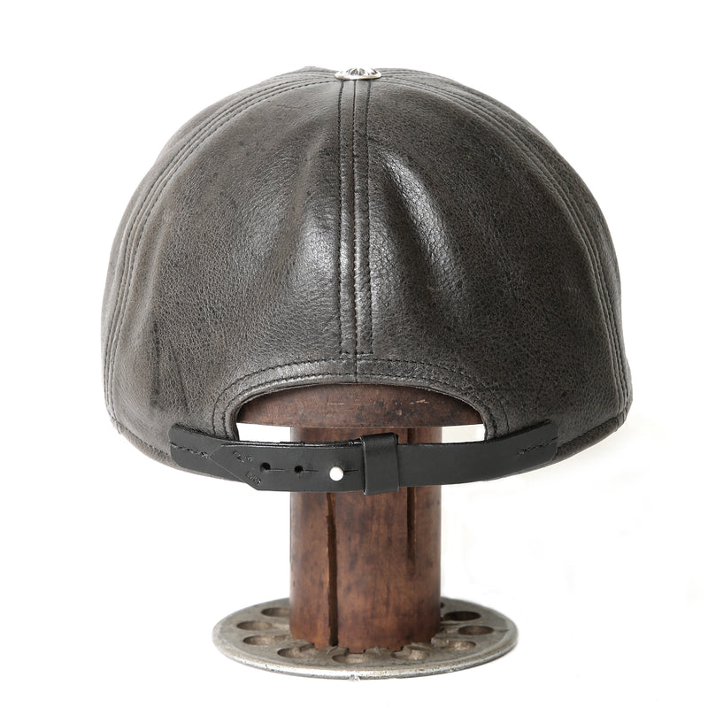 【2023AW COLLECTION】"MOTOR NEW VINTAGE" KUDU LEATHER BASEBALL CAP クーズーレザー ベースボールキャップ