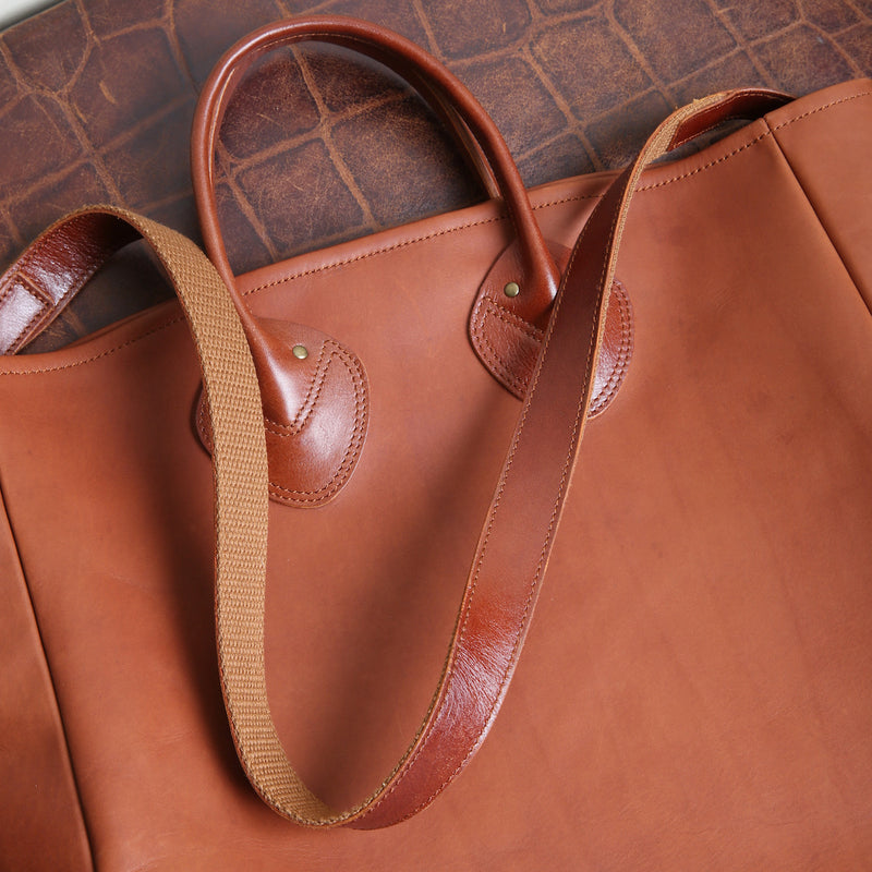 BAG46 OILED COW 2WAY BAG , LARGE / オイルドカウレザー バッグ ラージ