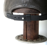 【2023AW COLLECTION】"MOTOR NEW VINTAGE" KUDU LEATHER BASEBALL CAP クーズーレザー ベースボールキャップ