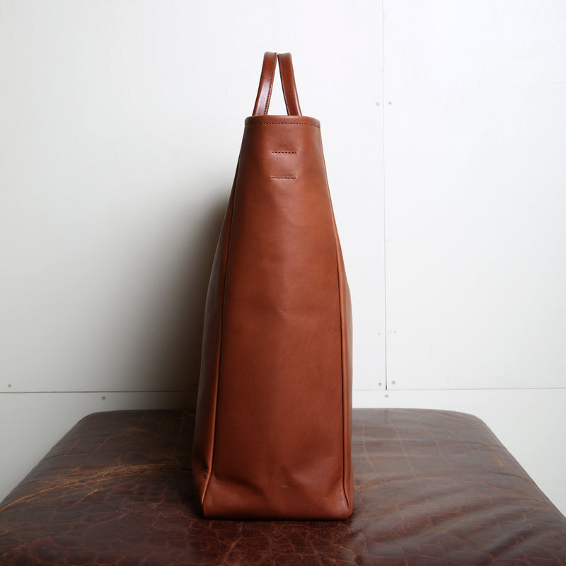 BAG46 OILED COW 2WAY BAG , LARGE / オイルドカウレザー バッグ ラージ