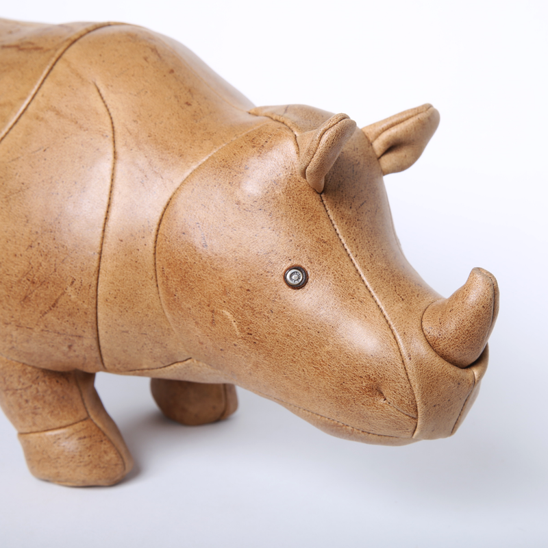 ミュージアムグッズ期間限定発売(発売期間 2月25日〜3月10日) LEATHER ANIMALS  RHINOCEROS /  革の動物シリーズ サイ
