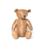 ミュージアムグッズ期間限定発売(発売期間 2月25日〜3月10日) LEATHER ANIMALS TEDDY BEAR /  革の動物シリーズ テディベア