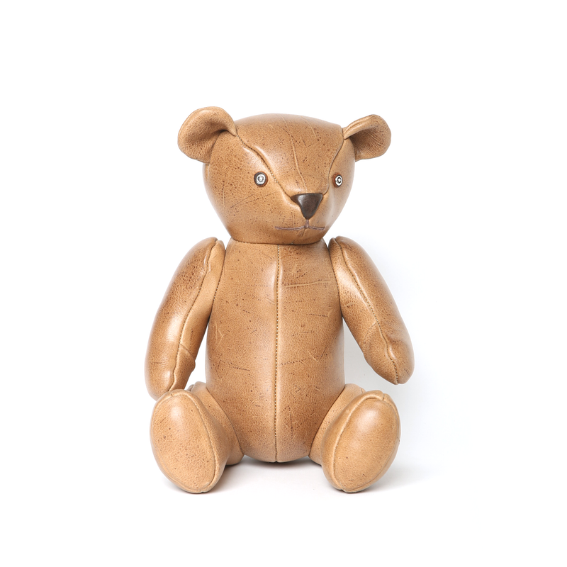 ミュージアムグッズ期間限定発売(発売期間 2月25日〜3月10日) LEATHER ANIMALS TEDDY BEAR /  革の動物シリーズ テディベア