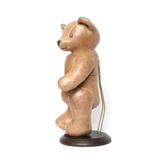 ミュージアムグッズ期間限定発売(発売期間 2月25日〜3月10日) LEATHER ANIMALS TEDDY BEAR /  革の動物シリーズ テディベア(スタンド付)