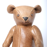 ミュージアムグッズ期間限定発売(発売期間 2月25日〜3月10日) LEATHER ANIMALS TEDDY BEAR /  革の動物シリーズ テディベア(スタンド付)